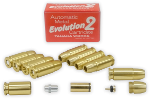 オートマチック・メタル・Evolution2(エボリューション2)カートリッジ 9mm  オートマチックモデルガン共用 10発セット