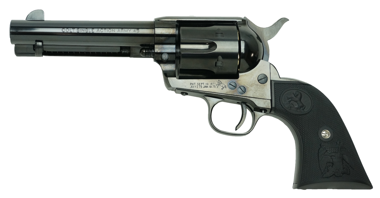 Colt S.A.A.45　4-3/4inch Civilian(2nd) デタッチャブル・シリンダー スチール・フィニッシュ (ガスガン)