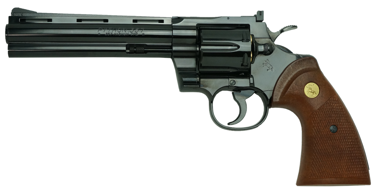 Colt Python .357Magnum 6inch “R-model”  スチールフィニッシュ