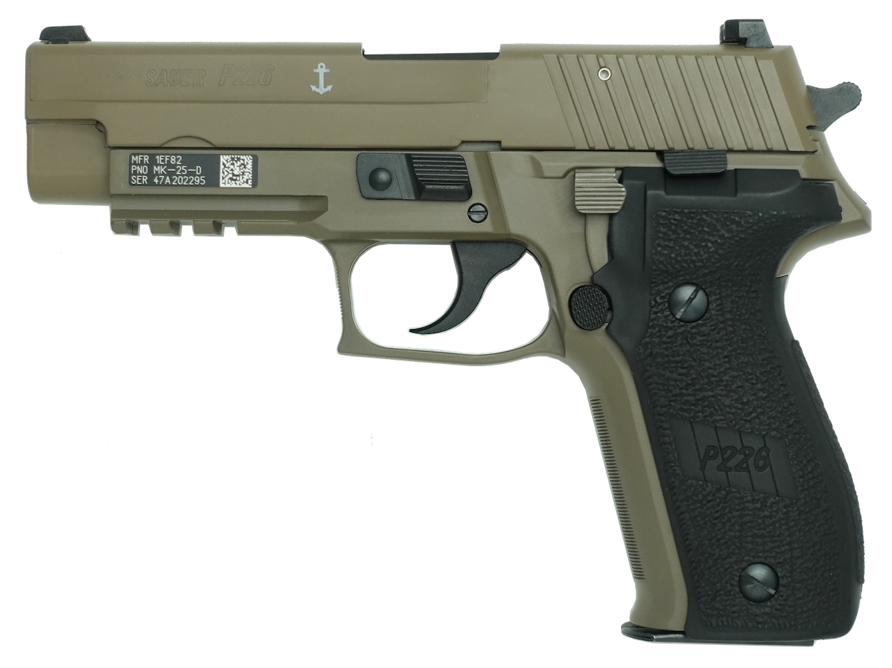 SIG P226 Mk25 Desert  EVO2 frame HW