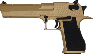 Desert Eagle .50AE “Bright Gold Coating” Heavy Weight