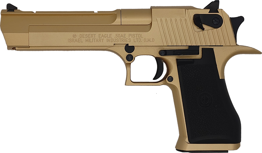 Desert Eagle .50AE “Bright Gold Coating” Heavy Weight