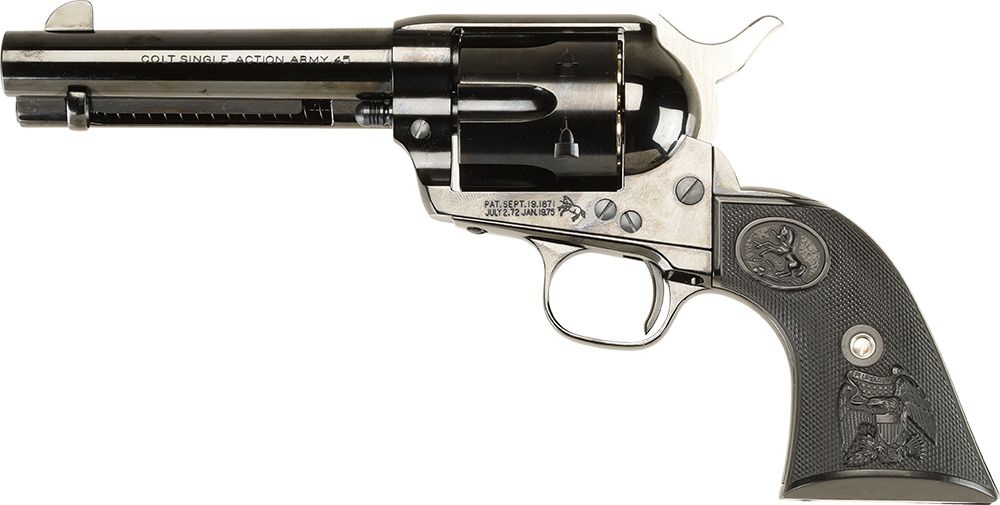 PEGASAS Ⅱ Gas Gun Series Colt’ Single Action Army 2nd Generation 4-¾ inch Steele finish