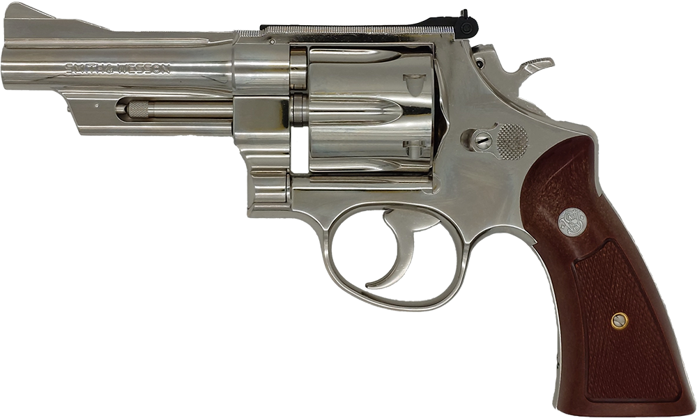 S&W M27 “The .357 Magnum” 4 inch Nickel Finish